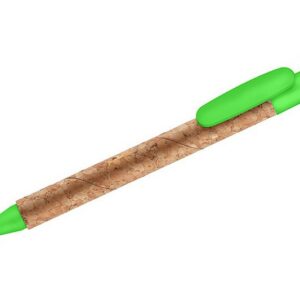 długopis korkowy zielony_Ideas Factory
