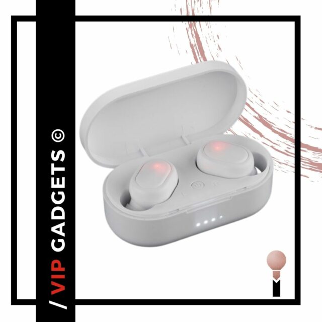 słuchawki bezprzewodowe z logo_Ideas Factory