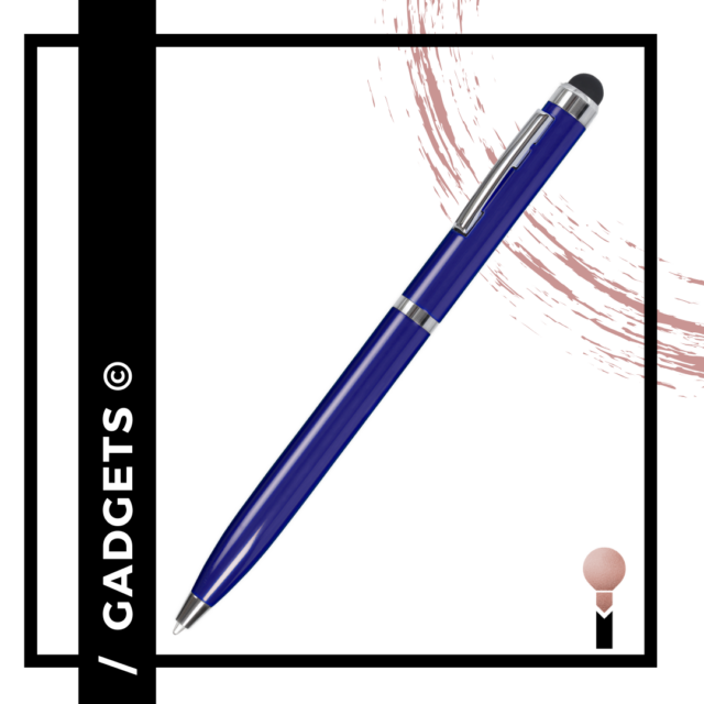 niebieski długopis