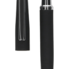 Długopis czarny metalowy z silikonowym korpusem_Ideas Factory